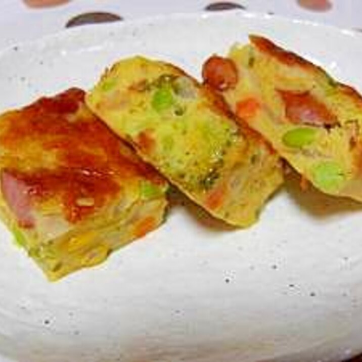 お野菜たっぷり★混ぜて焼くだけ！簡単ケークサレ♪